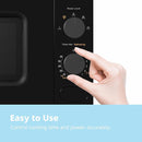 COMFEE 700W 20L Countertop Microwave Oven With Dual Knob