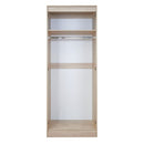 Harare Ready Assembled Wardrobe with 2 Doors  - Marble