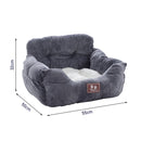 KidKid Cozy Dog Car Seat with Storage Pocket