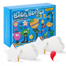 Livingandhome 8Pcs DIY Rainbow Bath Bombs