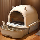 KidKid Little Devil Design Enclosed Cat Litter Box