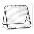 HOMCOM Rebounder Net Goal for Kids, Adults, Baseball, Football Training