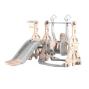 Kidkid 3-in-1 Toddler Slide and Swing Set Kids Climbing Playset