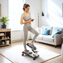 SPORTNOW Mini Stepper Machine With LCD Monitor And Non-Slip Pedals