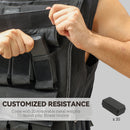 Adjustable Weighted Vest With Metal Weights, Running Weight Vest