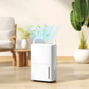 HOMCOM 20L/Day Dehumidifier With Continuous Drainage, 5L Water Tank, Timer
