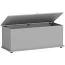 HOMCOM Storage Chest With Lid, 113L Storage Box