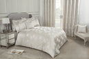 Blossom - Embellished Jacquard Duvet Set in Cream