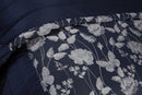 Butterfly Meadow - Embellished Jacquard Quilted Bedspread Set