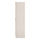 Bora Tall  2 Door 2 Drawer Robe in Gold Craft Oak & Kashmir - Ready Assembled
