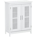 Kleankin Modern Bathroom Cabinet, Freestanding Floor Cabinet With Storage