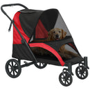 PawHut Easy Folding Pet Stroller for Large Dogs