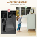 HOMCOM Sideboard With Drawer, Adjustable Shelf For Living Room