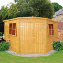 Shiplap Corner Shed