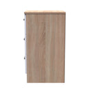 Copenhagen Ready Assembled Bedside Table with 3 Drawers  - t