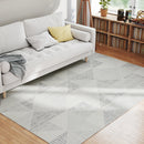HOMCOM Non-Slip Large Rug for Living Room