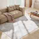 HOMCOM Non-Slip Large Rug for Living Room