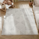 HOMCOM Non-Slip Large Rug for Living Room