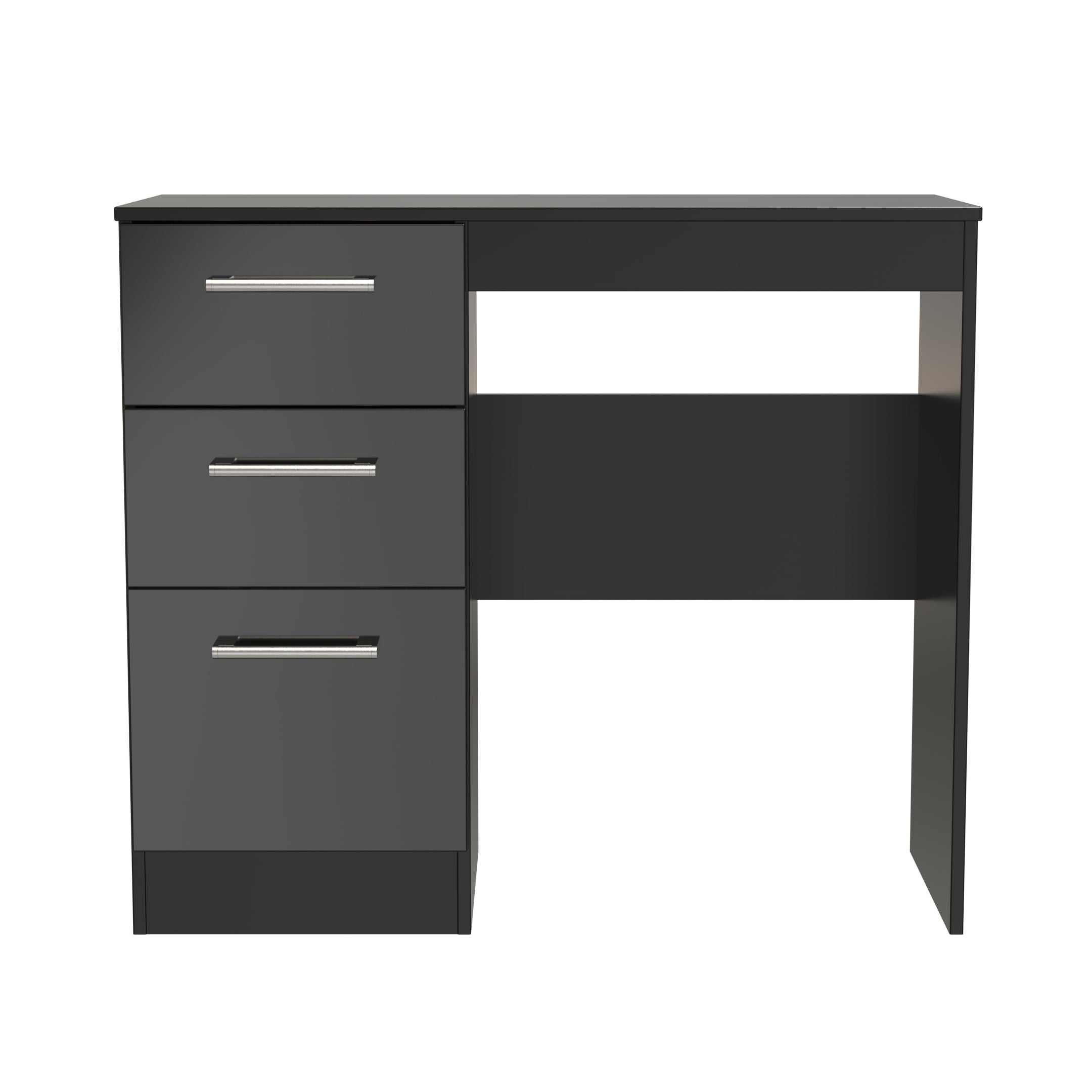 Denver Ready Assembled Dressing Table Black