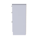 Denver Ready Assembled Chest Of Drawers with 3 Drawers - White