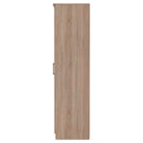 Denver Ready Assembled Wardrobe with 2 Doors - Oak