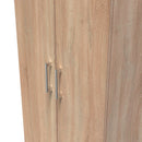 Denver Ready Assembled Wardrobe with 2 Doors - Oak