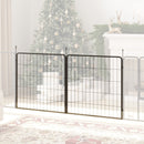 PawHut 2 Piece Dog Pen Expansion Pack For 80cm High Pet Playpen For S M Dogs