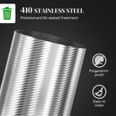 HOMCOM 20L Kitchen Pedal Bin, Stainless Steel Bin With Soft-close Lid, Silver