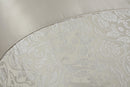 Eden - Embellished Jacquard Duvet Set in Cream