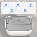 HOMCOM 16L Dehumidifier With Filter, 5.5L Water Tank, Auto Defrost, Timer