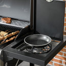 Outsunny 3+1 Burner Propane Gas Barbecue Grill with Thermometer, Bottle Opener