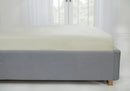 200 Thread Count Luxury Egyptian Cotton Fitted Sheet in Cream