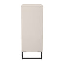 Fluted 5 Drawer Chest in Kashmir Matt - Ready Assembled