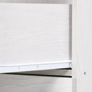 HOMCOM 4 Drawer File Cabinet Locking Filing Cabinet, Wood Effect