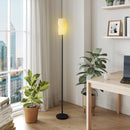 HOMCOM 3D Printed Standing Lamp with Shade, 3 Colour Temperature, White