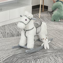 HOMCOM Children's Rocking Horse - White