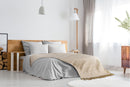 Herringbone - Recycled Cotton Throw in Natural