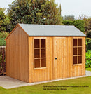 Holt 7 X 10 Shiplap Apex Shed