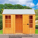 Holt 7 X 10 Shiplap Apex Shed