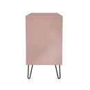 Harlequin 6 Drawer Midi Chest in Kobe Pink - Ready Assembled