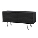 Harlequin 4 Drawer Bedbox in Black Ash - Ready Assembled