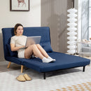 HOMCOM Click Clack Sofa Bed, 2 Seater Bed Settee for Living Room