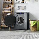 HOMCOM 4kg Portable Vented Tumble Dryer Machine with Timer, 6 Heat Settings