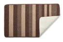Jersey - Contrast Stripe 2pc Bath set in Taupe
