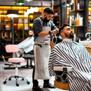 HOMCOM Rolling Stool With Backrest, Wheels, Faux Leather Salon Chair