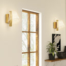 HOMCOM Led Wall Lamp 2 Pack, Modern Indoor Starry Wall Light