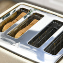 HOMCOM 1.7L Kettle And Toaster Set With Defrost Reheat And Crumb Tray Beige