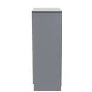 Milan 5 Drawer Chest in Dusk Grey - Ready Assembled