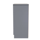 Milan 3 Drawer Deep Chest in Dusk Grey - Ready Assembled