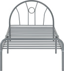 NOVA 3' SINGLE BED - SILVER